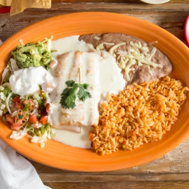 Lunch Chimichanga.