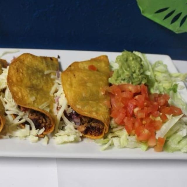 Lunch Fried Tacos.